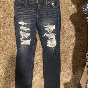 High rise jegging
